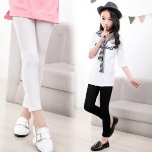 Children Trousers Girls Bottomwear Modle Nine Points