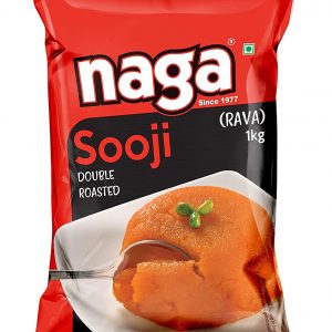 Naga Double Roasted Sooji 1kg by Naga Sooji