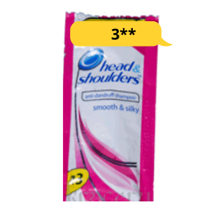 HEAD & SHOULDERS SMOOTH & SILKY PACKET