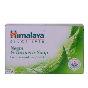 Himalaya Neem and Turmeric Soap, 75 g