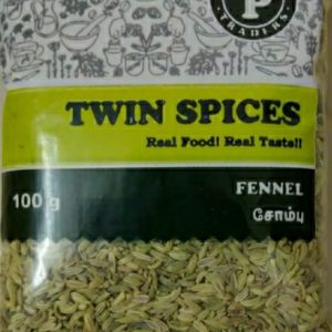 TWIN SPICES FENNEL 100G