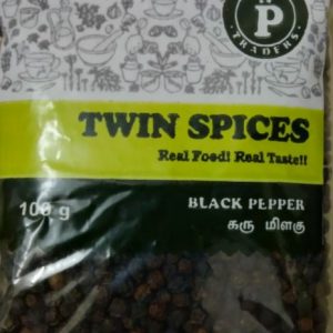 TWIN SPICES BLACK PEPPER 100G