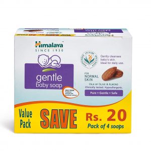 Himalaya Gentle Baby Soap Value Pack, 4 * 75g
